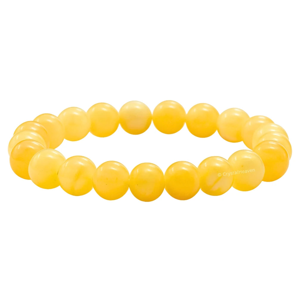 Yellow Calcite Bracelet with Certificate