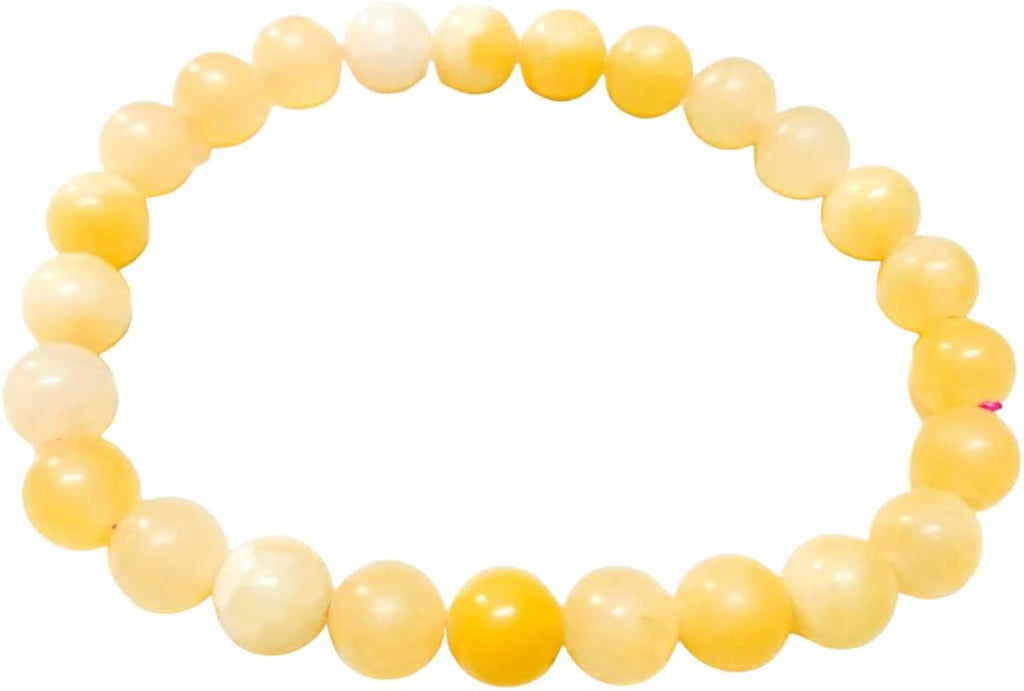 Yellow Calcite Bracelet with Certificate