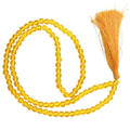 Citrine Crystal Mala 108 Beads Necklace