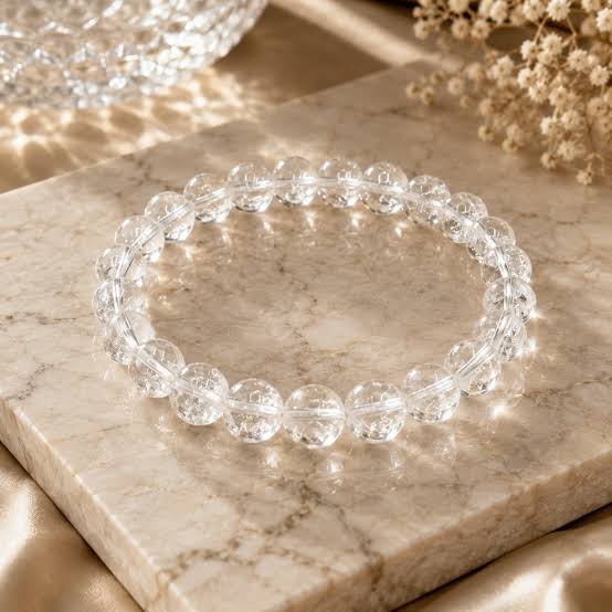 Clear Quartz Bracelet with certificate