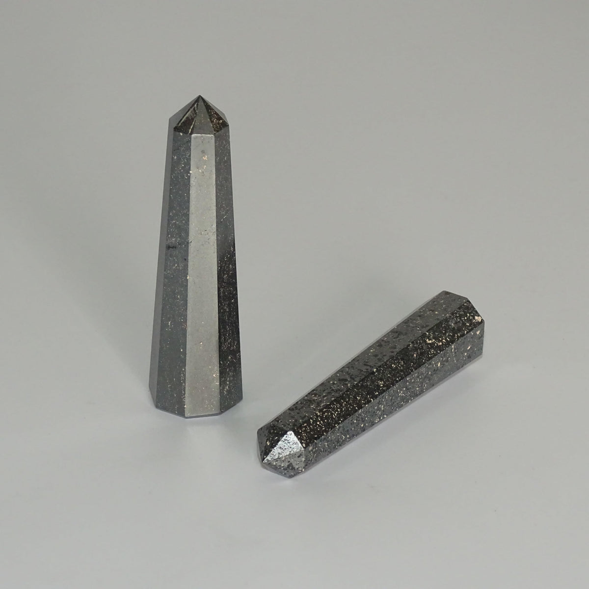 Hematite Crystal Wand