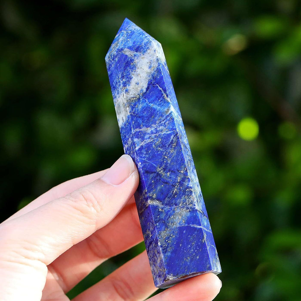Lapis Lazuli Crystal Wand