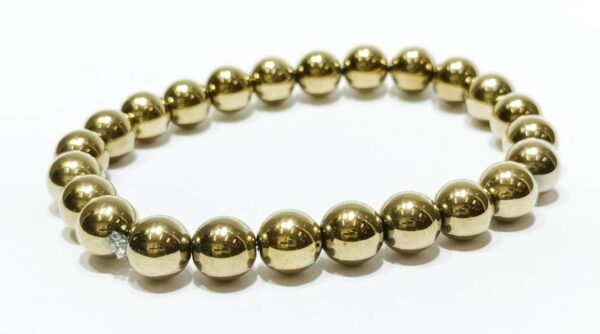 Golden Pyrite Bracelet with certificate