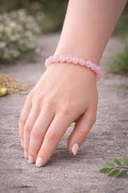 Rose Quartz Bracelet with certificate