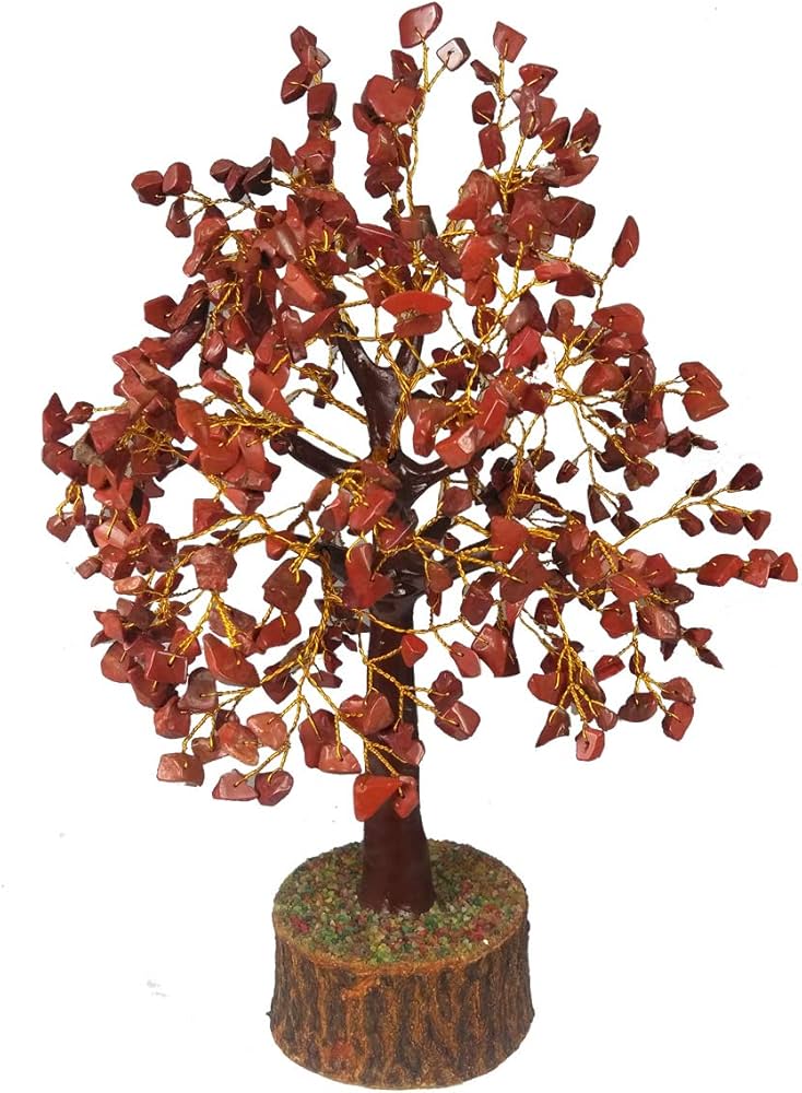 Red Jasper Crystal Tree