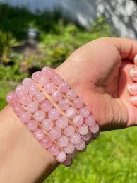 Rose Quartz Bracelet with certificate