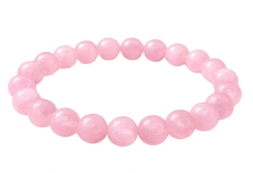 Rose Quartz Bracelet with certificate