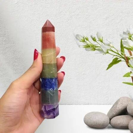 Seven Chakra Wand