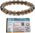Smoky Quartz Bracelet with certificate